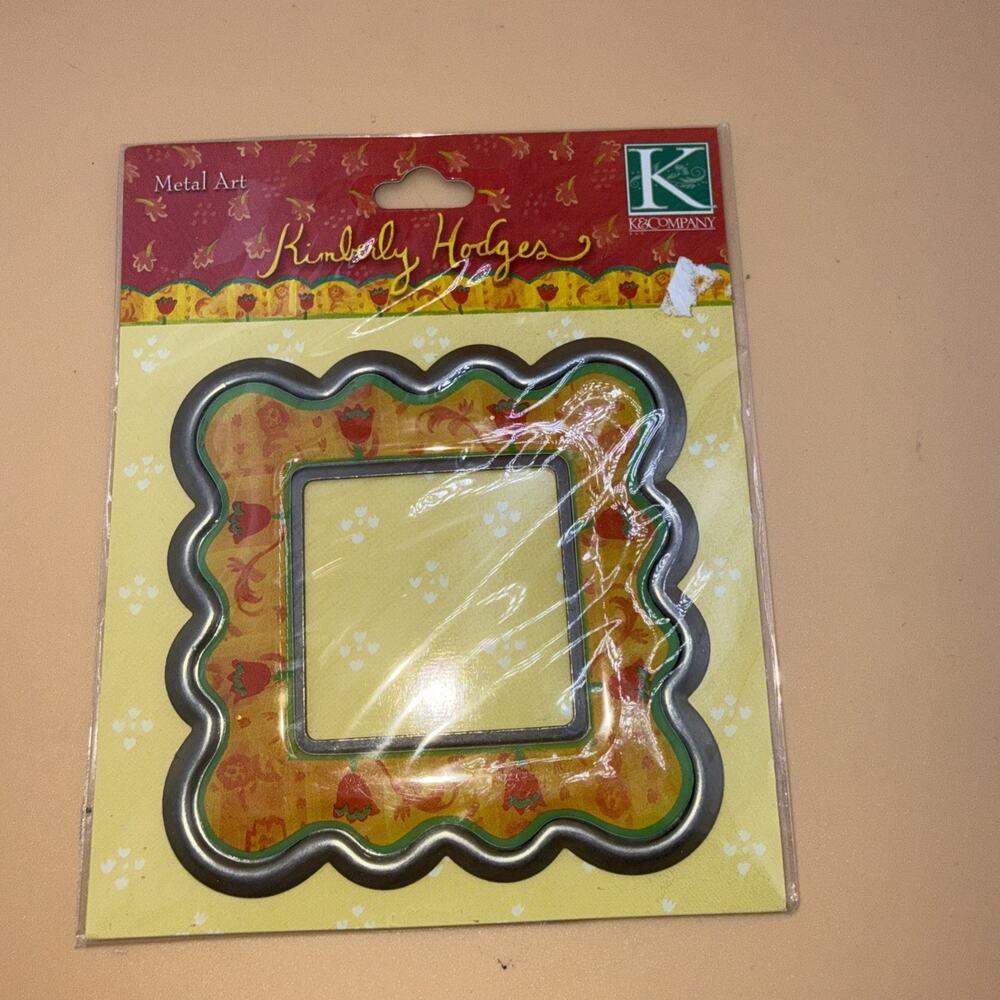 Kimberly Hodges Metal Art, Floral Frame Scrapbooking Crafts